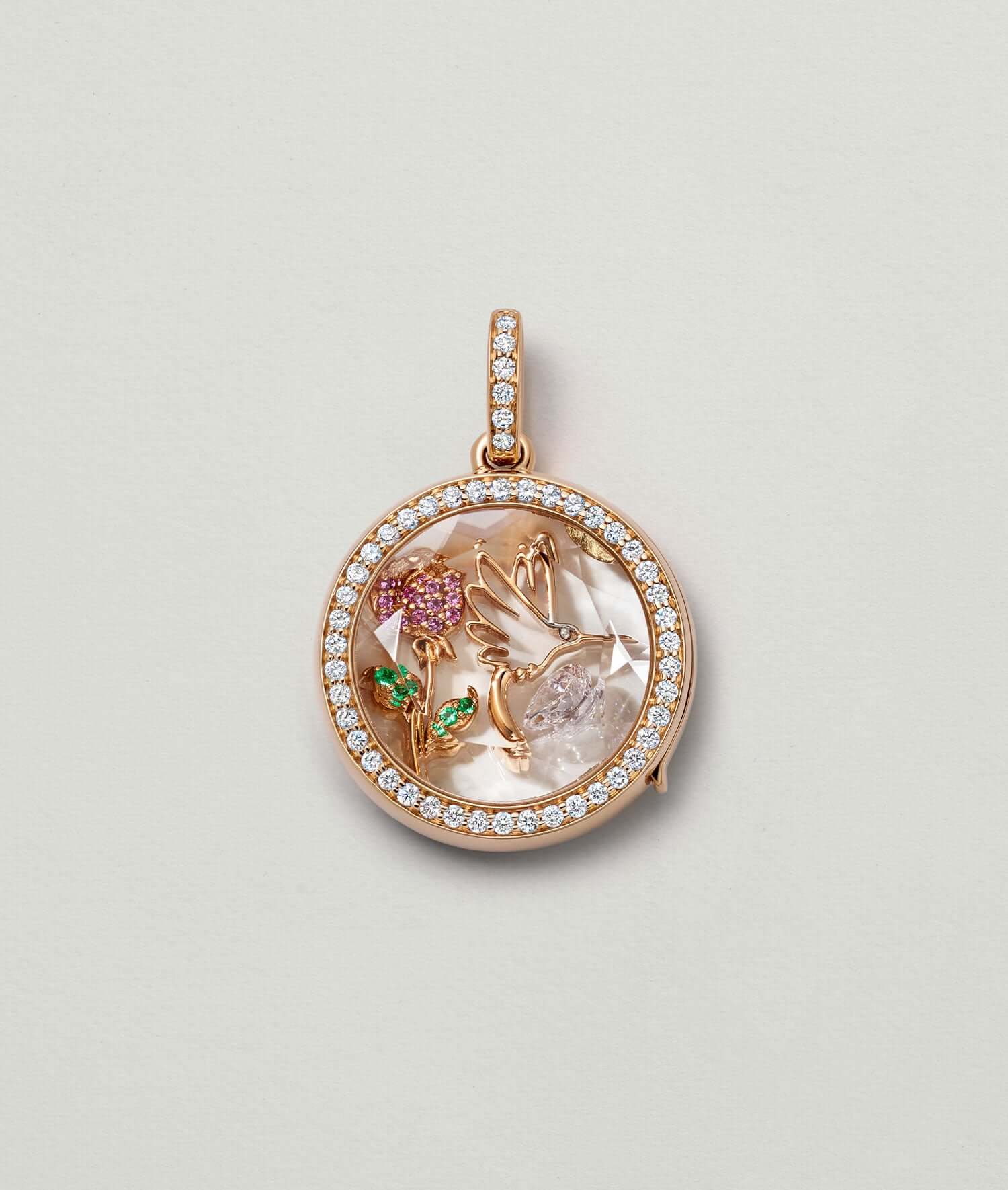 Hummingbird Spirit Animal Charm - Image 2