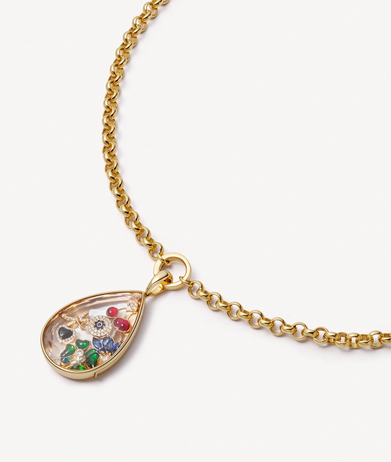 Belcher Necklace 18 Inch Chain 18k - Image 3