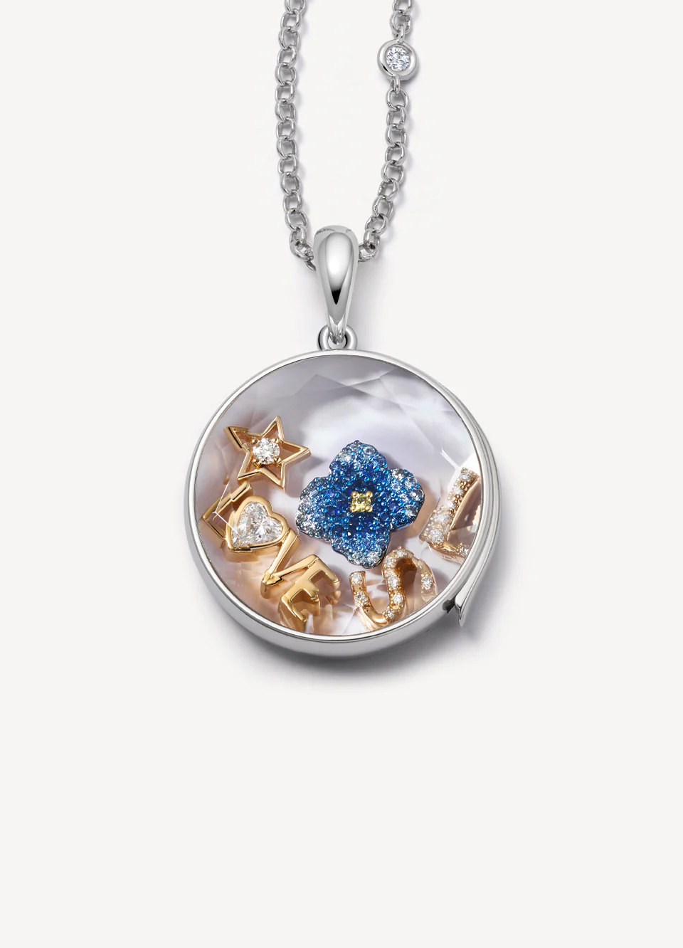 Diamond Heart Love Charm - Image 4