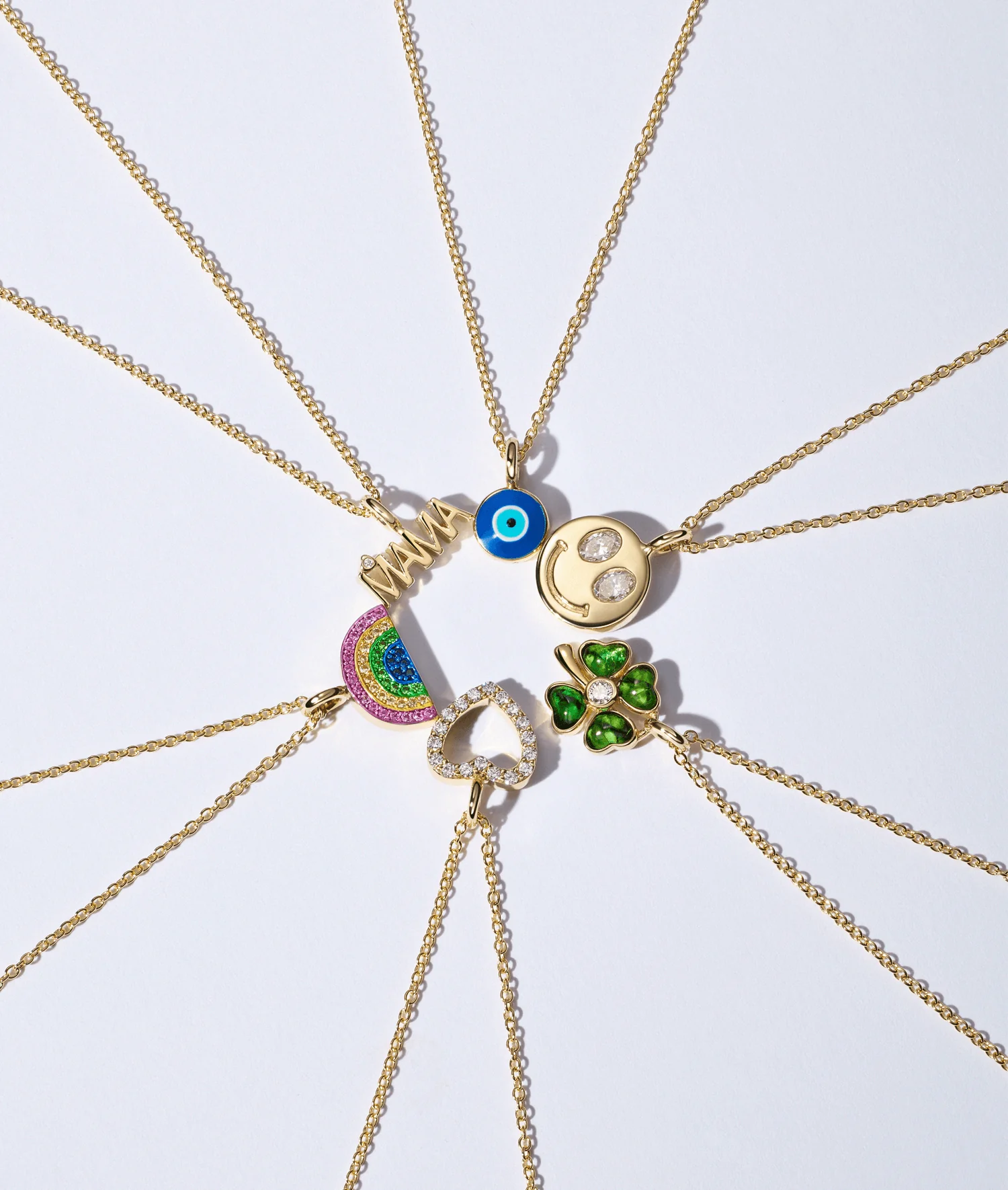 Four Leaf Clover Pendant Necklace - Image 2