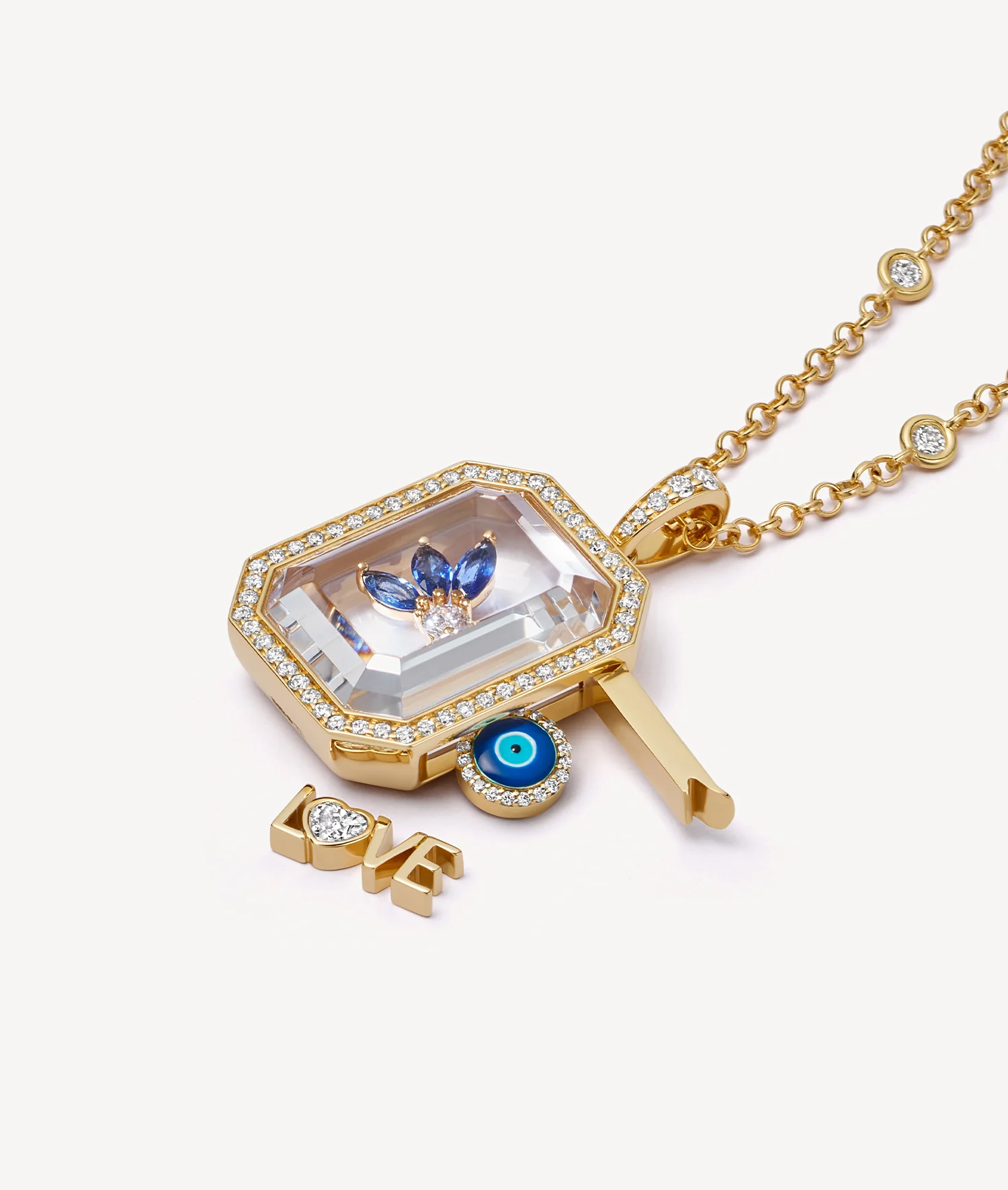Pave Evil Eye Charm - Image 3